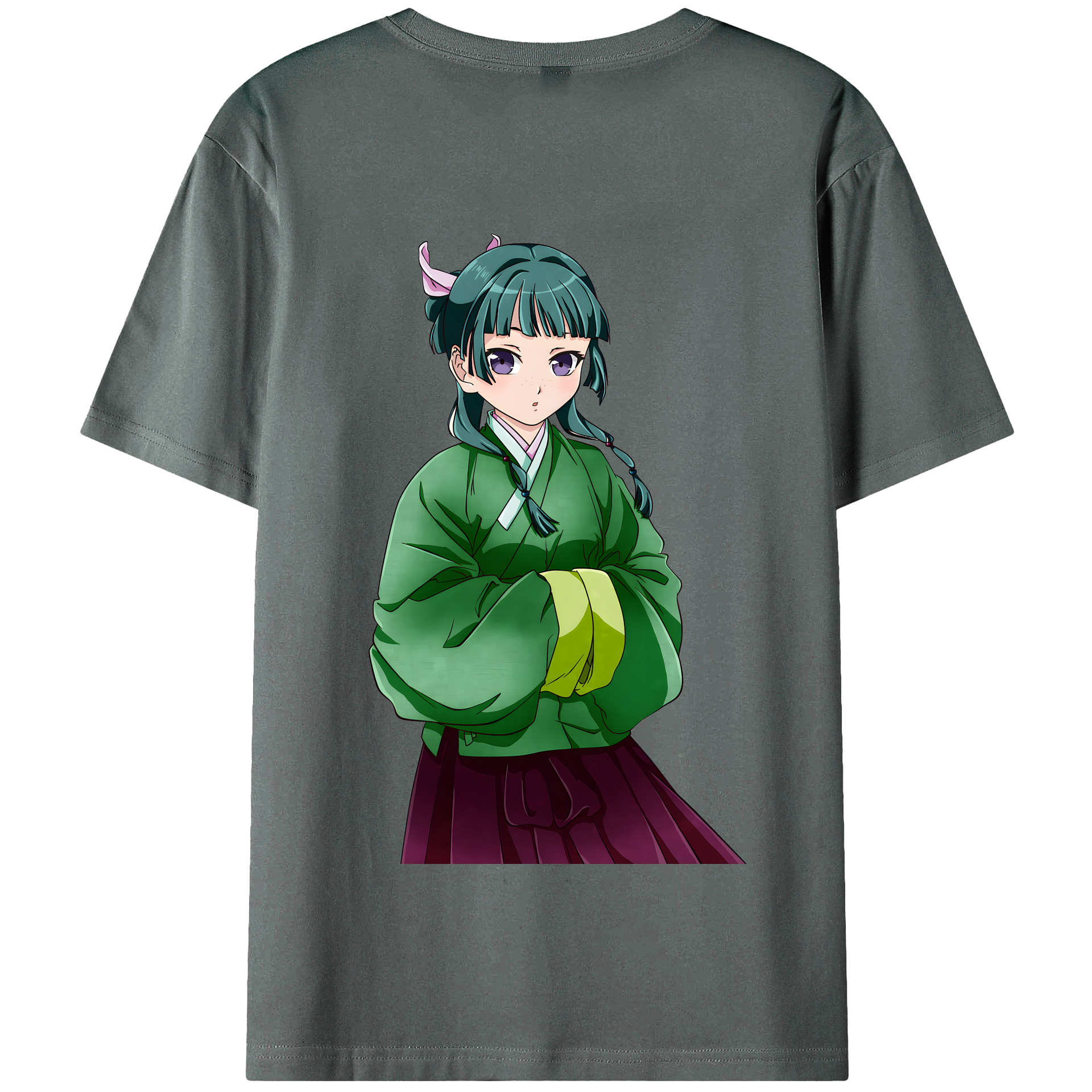 （画像用） 薬屋のひとりごと The Apothecary Diaries 綿100％半袖Tシャツ（背面プリント）